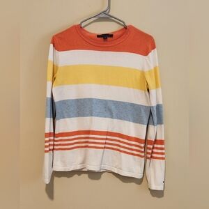 Striped Multicolor Crewneck Sweater